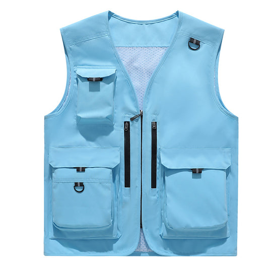 Unisex Praktische Outdoor-Weste mit mehreren Taschen R&B