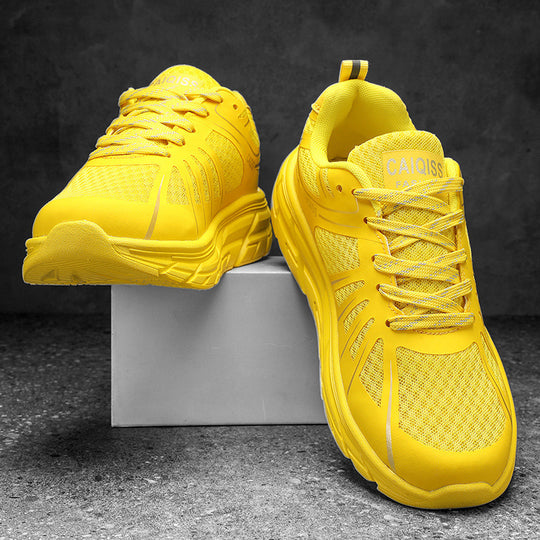 Herren Stabilitäts-Laufschuhe mit keilförmiger Energierückführungssohle und nahtlosem Mesh-Upper EB