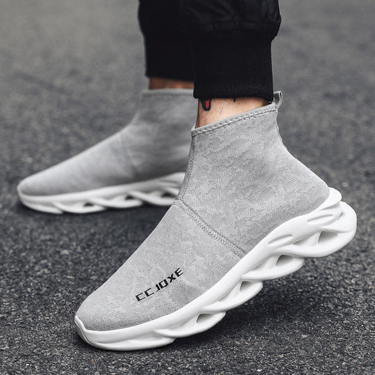 Damen High-Top Sneakers mit flexiblem Gehkomfort und atmungsaktivem Obermaterial EB