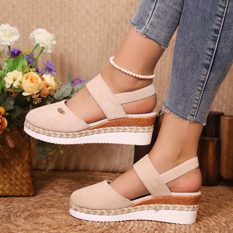 Damen Plateau Sandalen EB