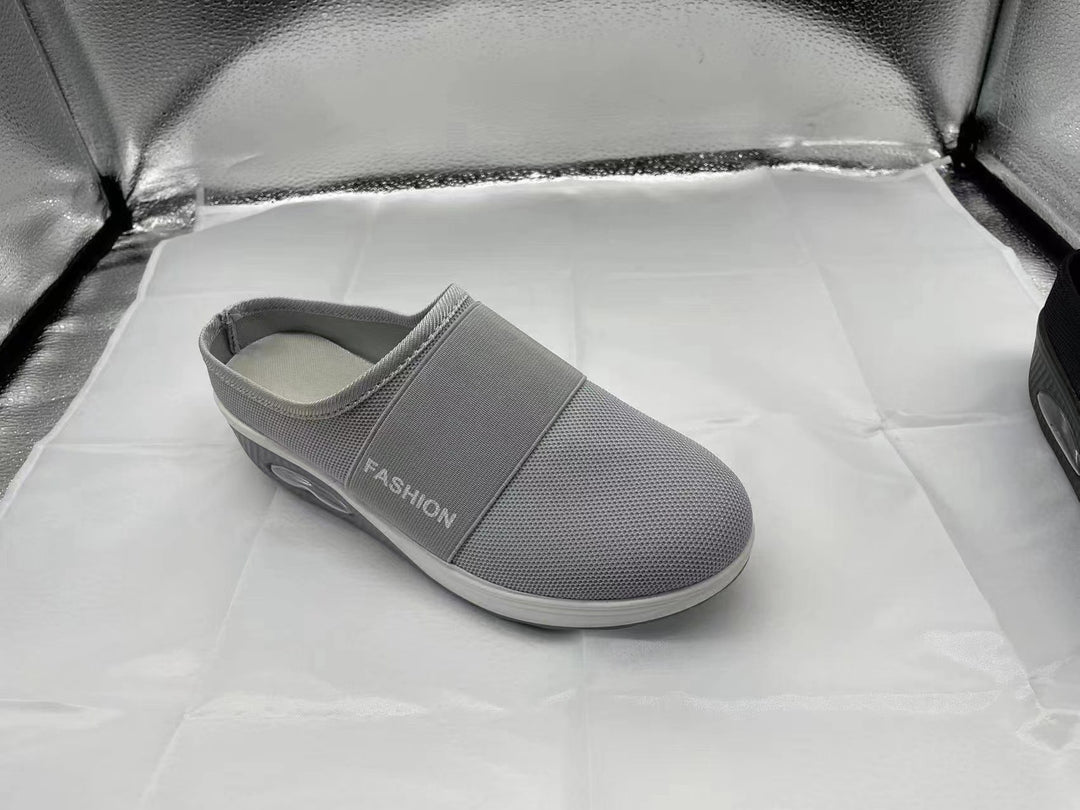 Damen Komfortable Clogs mit atmungsaktivem Netzdesign und gepolstertem Fußbett EB