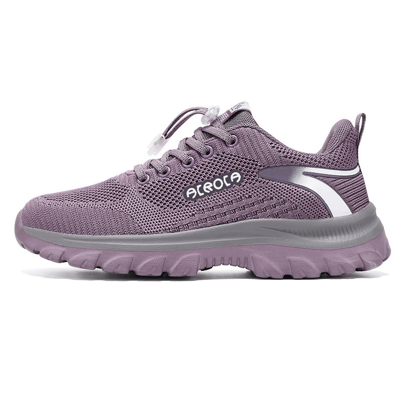 Damen Atmungsaktive Sneaker mit Schnellverschluss EB