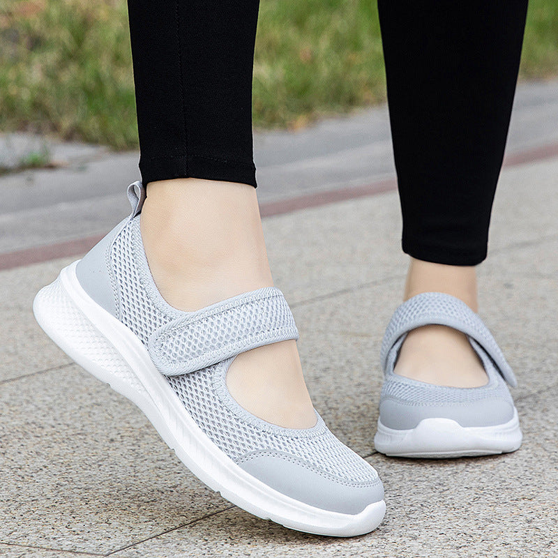 Damen Sportliche Aquaschuhe mit praktischem Klettverschluss EB