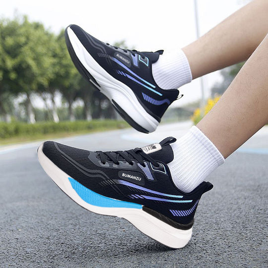 Damen Sportliche Laufschuhe mit atmungsaktiver Mesh-Oberfläche und bequemer Dämpfung EB