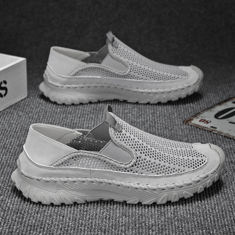 Damen Atmungsaktive Slip-On Sneakers mit Ergonomischem Design EB