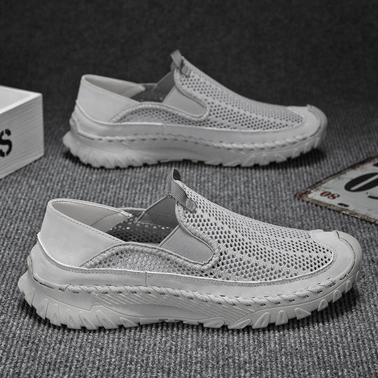 Damen Atmungsaktive Slip-On Sneakers mit Ergonomischem Design EB