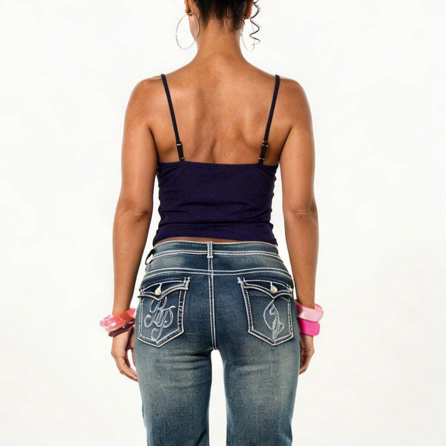 Damen Trägertop mit feiner Spitze EB