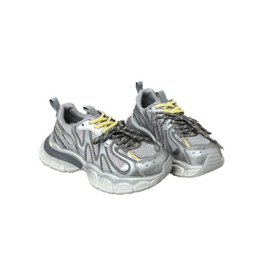 Damen Sportliche Chunky Sneakers mit rutschfester Sohle und atmungsaktivem Obermaterial EB
