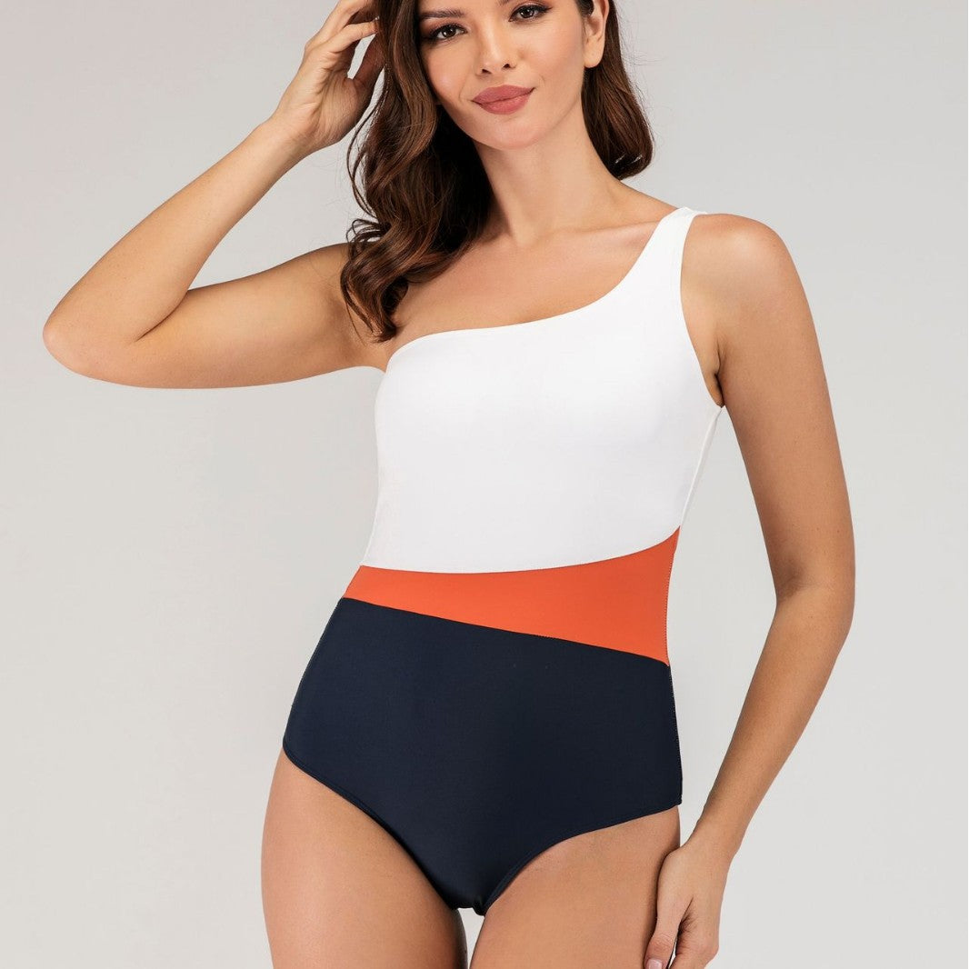 Damen Sportlicher Einteiler-Badeanzug mit hochwertigem Material EB