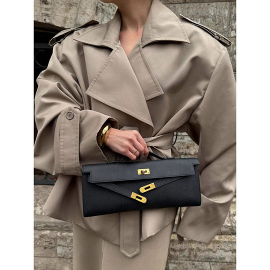 Damen Übergröße Trenchcoat EB