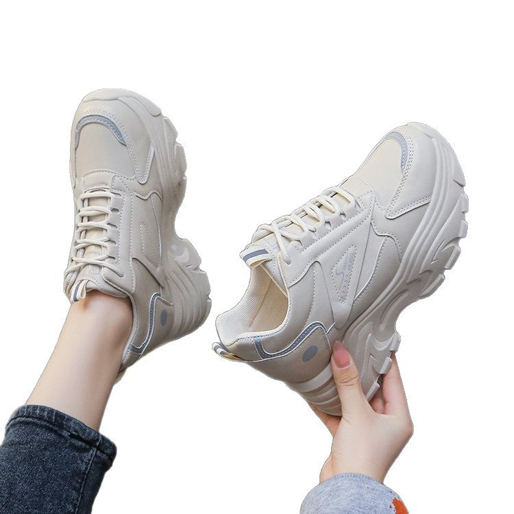 Damen Chunky Sneaker mit stabiler Plattform und atmungsaktivem Obermaterial EB