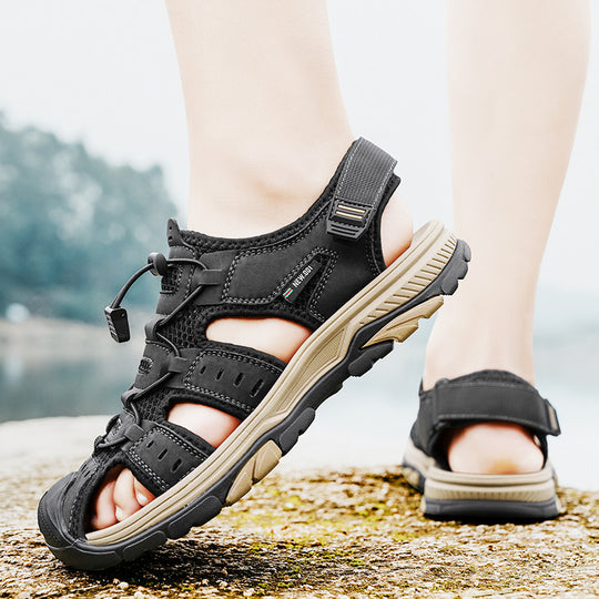 Damen Sportliche Freizeitsandalen mit atmungsaktivem Netz und rutschfester Sohle EB
