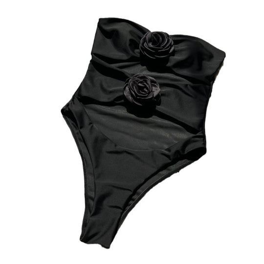 Damen Bademode mit Blumenmotiv EB