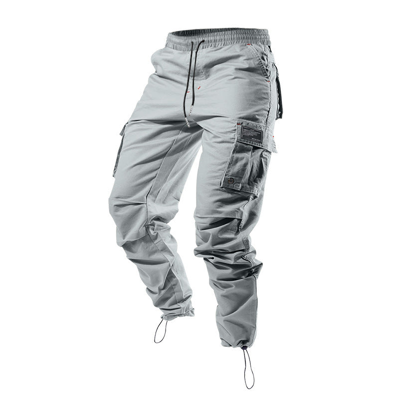 Herren Cargo-Hose mit elastischem Bund und praktischen Taschen EB
