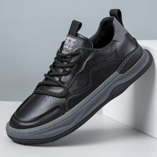 Damen Bequeme Sneaker aus hochwertigem Leder EB