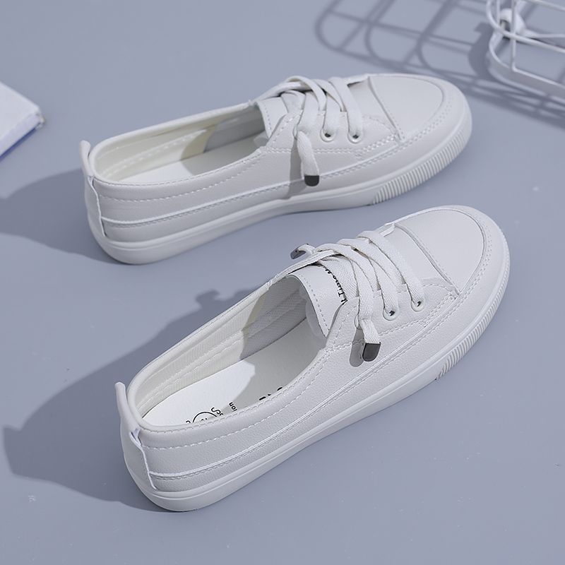 Weiße LowTop Sneakers Damen Ella EB