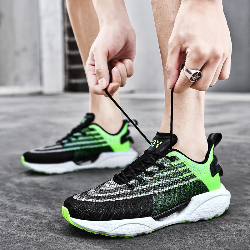 Damen Hochtechnologische Sport-Sneaker mit atmungsaktivem Obermaterial und innovativem Dämpfungssystem EB
