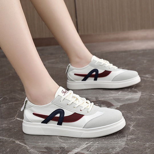 Damen Sportliche Sneakers mit modischem Design und atmungsaktiver Oberflächenstruktur EB