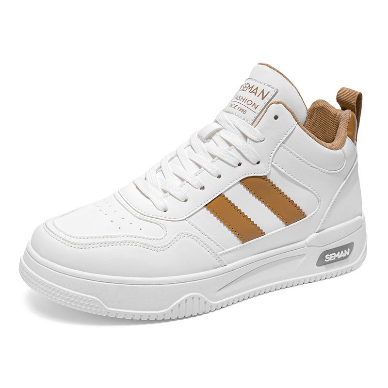 Damen Sportliche High-Top Sneakers mit gepolsterter Sohle und griffigem Profil EB