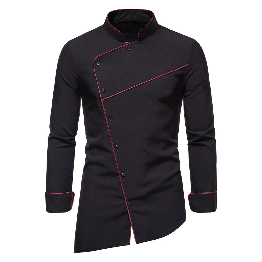 Herren Küchenjacke mit modernem Schnitt und elegantem Kragen EB