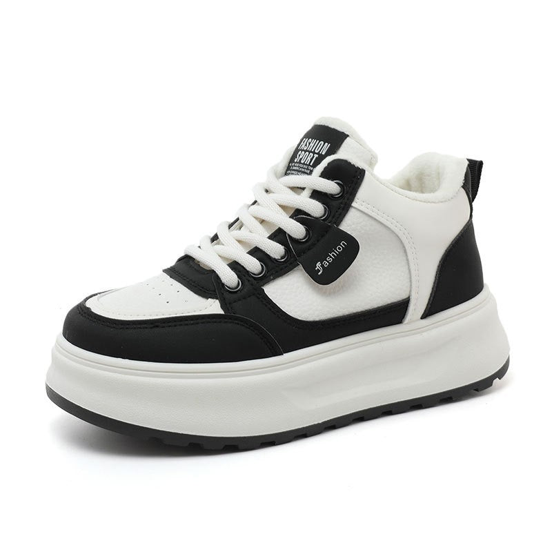 Damen stilvolle Sneakers mit gepolstertem Innenfutter und rutschfester Sohle EB