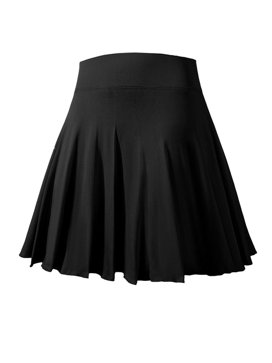 Damen Sportlicher Faltenrock EB