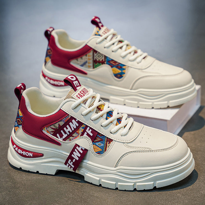 Damen Sportliche Sneaker mit modischem Ethnomuster EB