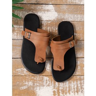 Damen Riemchen-Sandalen mit eleganter Schnallenverzierung EB