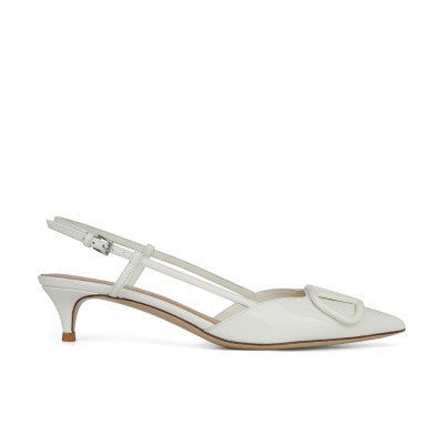 Damen Elegante Slingback Pumps mit feinem Absatz EB