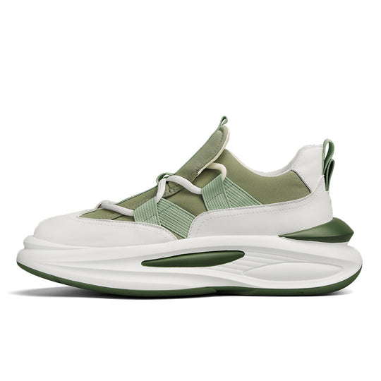Damen Sportliche Sneakers mit elastischer Schnürsystem und atmungsaktiver Obermaterialkombination EB
