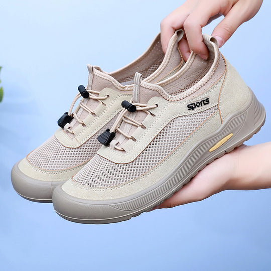 Damen Sportliche Atmungsaktive Sneakers EB
