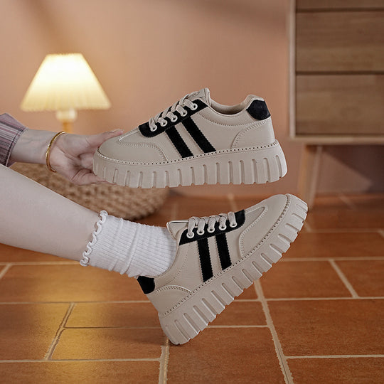 Damen Chunky Sneakers mit verstärktem Komfort und rutschfester Sohle EB