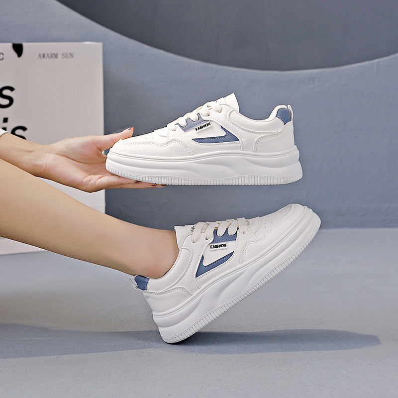Damen bequeme Sneaker mit sportlichem Design und stoßdämpfendem Fußbett EB