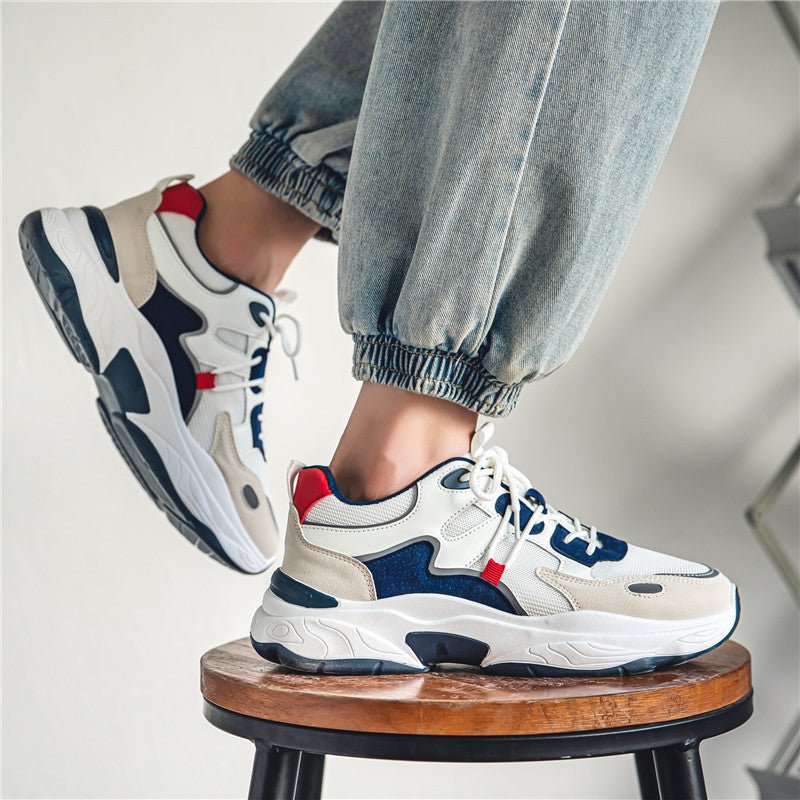 Damen Bequeme Sneakers mit atmungsaktivem Obermaterial und dämpfender Sohle EB
