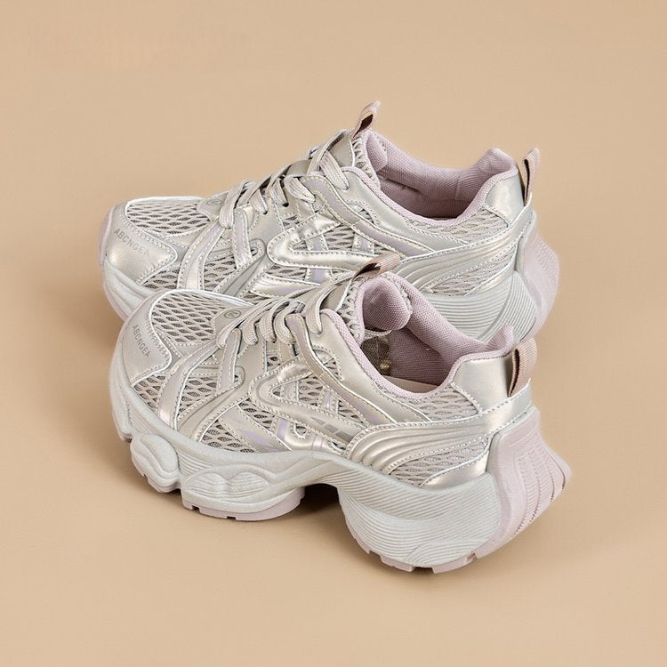 Damen Atmungsaktive Lauf-Sneaker mit stabiler Dämpfung und flexibler Sohle EB