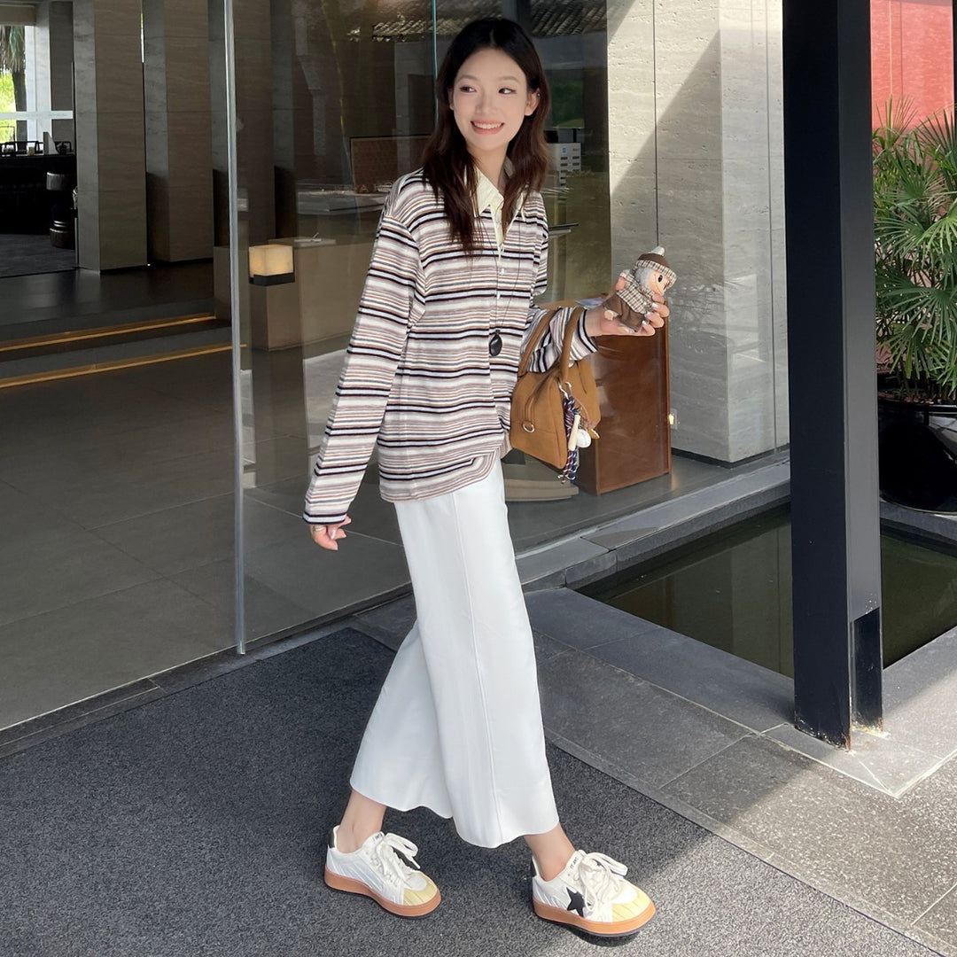 Damen modische Sneakers im Retro-Stil mit ergonomischer Dämpfung EB