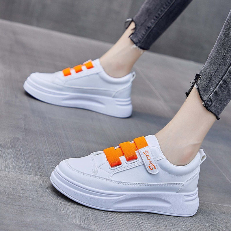 Damen Modische Sneakers mit praktischem Klettverschluss und bequemem Innenfutter EB