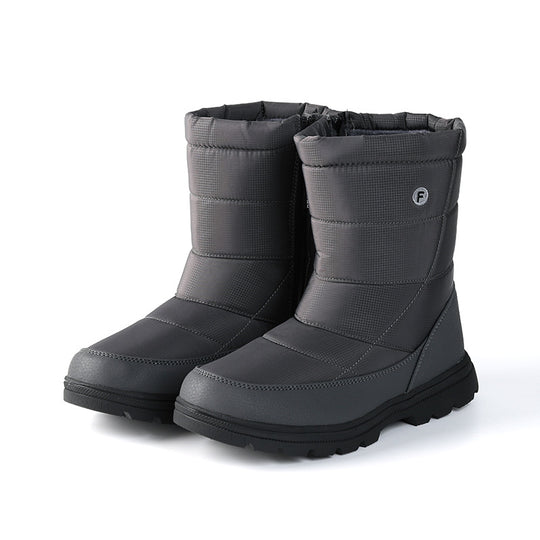 Damen isolierte Winterstiefel mit rutschfester Sohle und praktischem Schnellverschluss EB