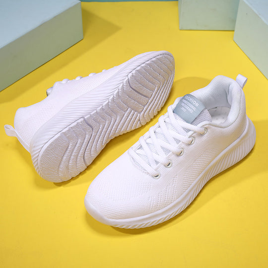 Damen Atmungsaktive Sneakers mit flexibler Sohle und dämpfendem Fußbett EB