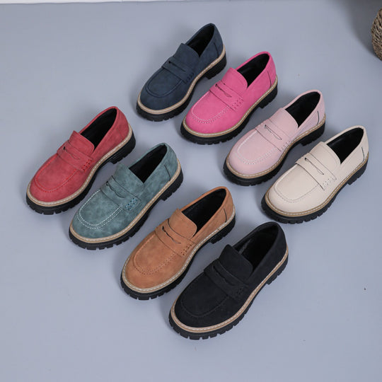 Damen Bequeme Mokassins mit trendiger Sohle und modischem Design EB
