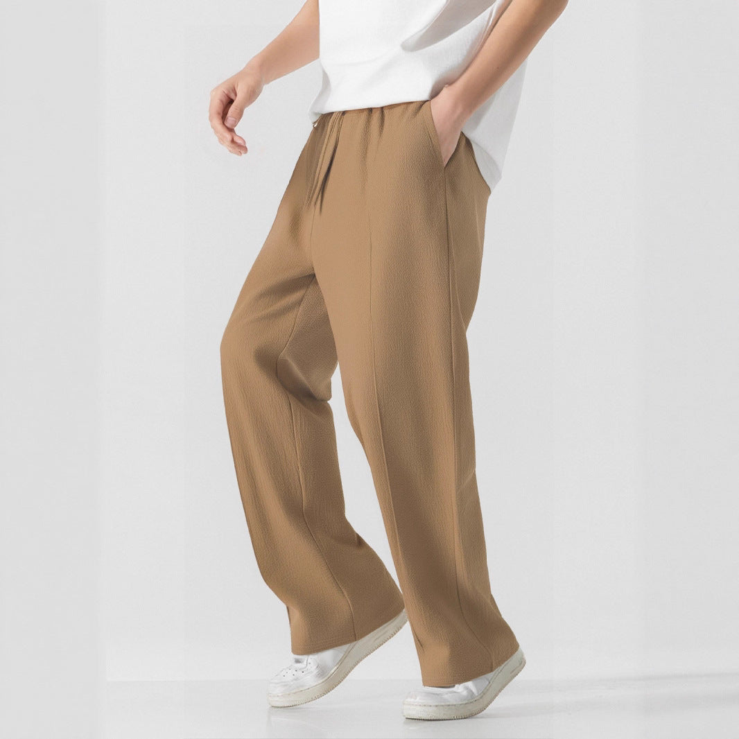Herren Elegante, weite Freizeithose aus atmungsaktivem Gewebe EB