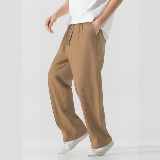 Herren Elegante, weite Freizeithose aus atmungsaktivem Gewebe EB