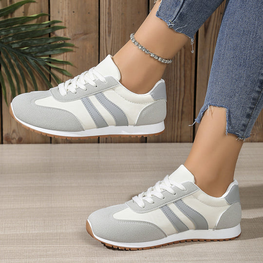 Damen Freizeitsneaker mit atmungsaktivem Obermaterial und rutschfester Sohle EB