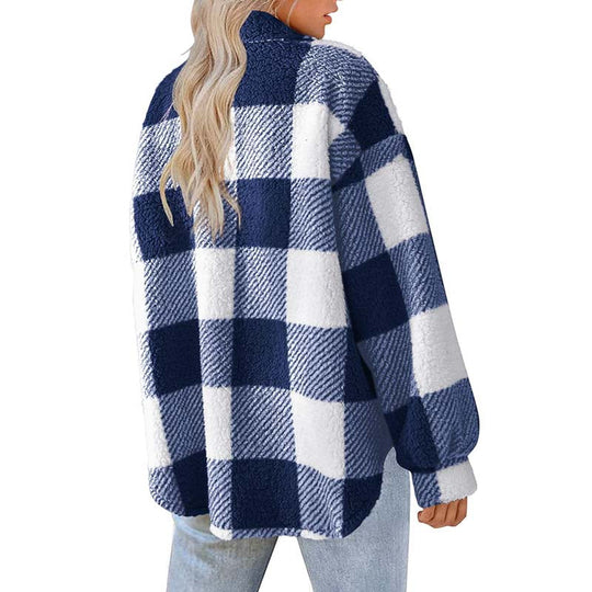EB | Warmer Karierter Mantel