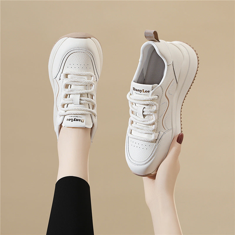 Damen sportliche Lauf- und Fitness-Sneaker mit gepolsterter Sohle EB