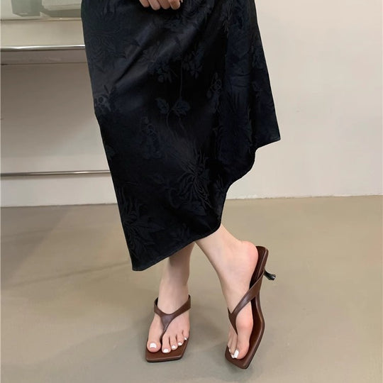 Damen elegante Zehentrenner mit modischem Design EB