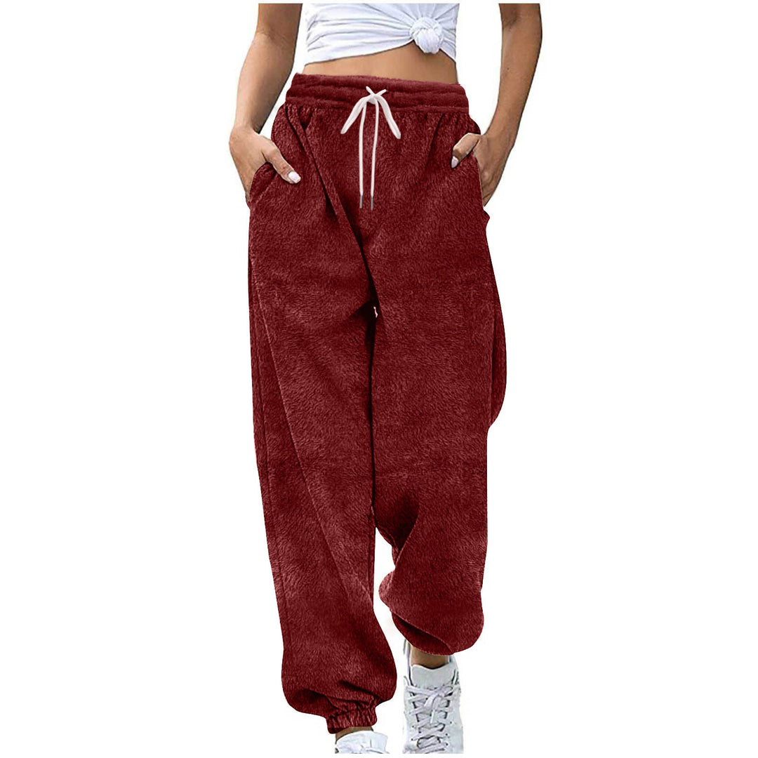 Damen bequeme Loungewear-Hosen EB