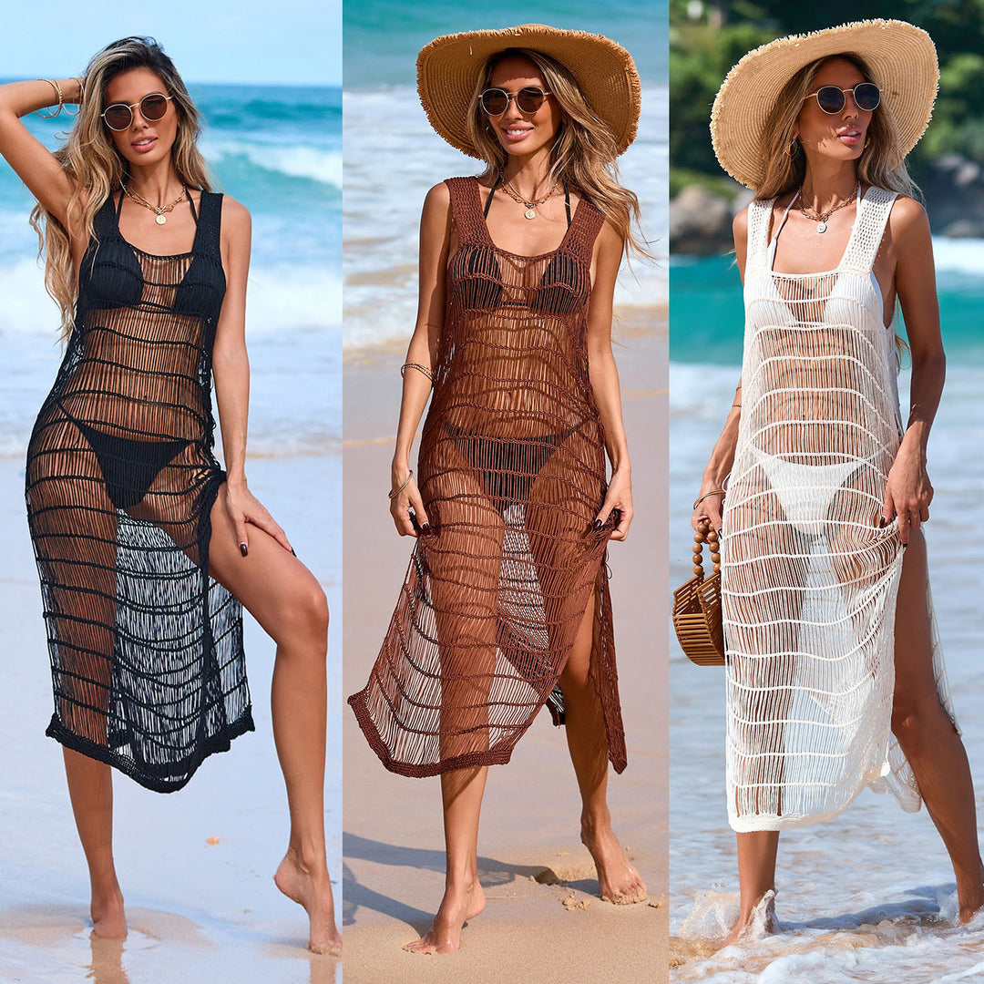 Damen Häkel-Strandkleid EB