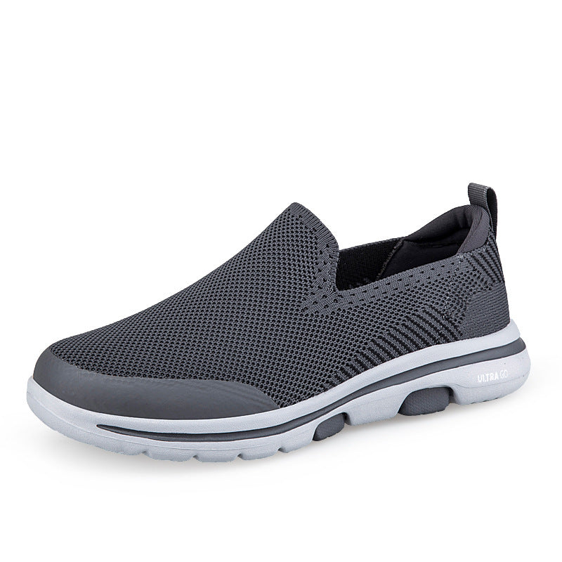 Damen Atmungsaktive Slip-On Sneakers mit elastischem Aufbau EB