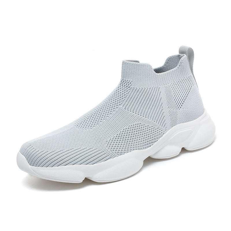 Damen Stricksneakers mit atmungsaktiver Obermaterialbeschaffenheit und rutschfester Sohle EB